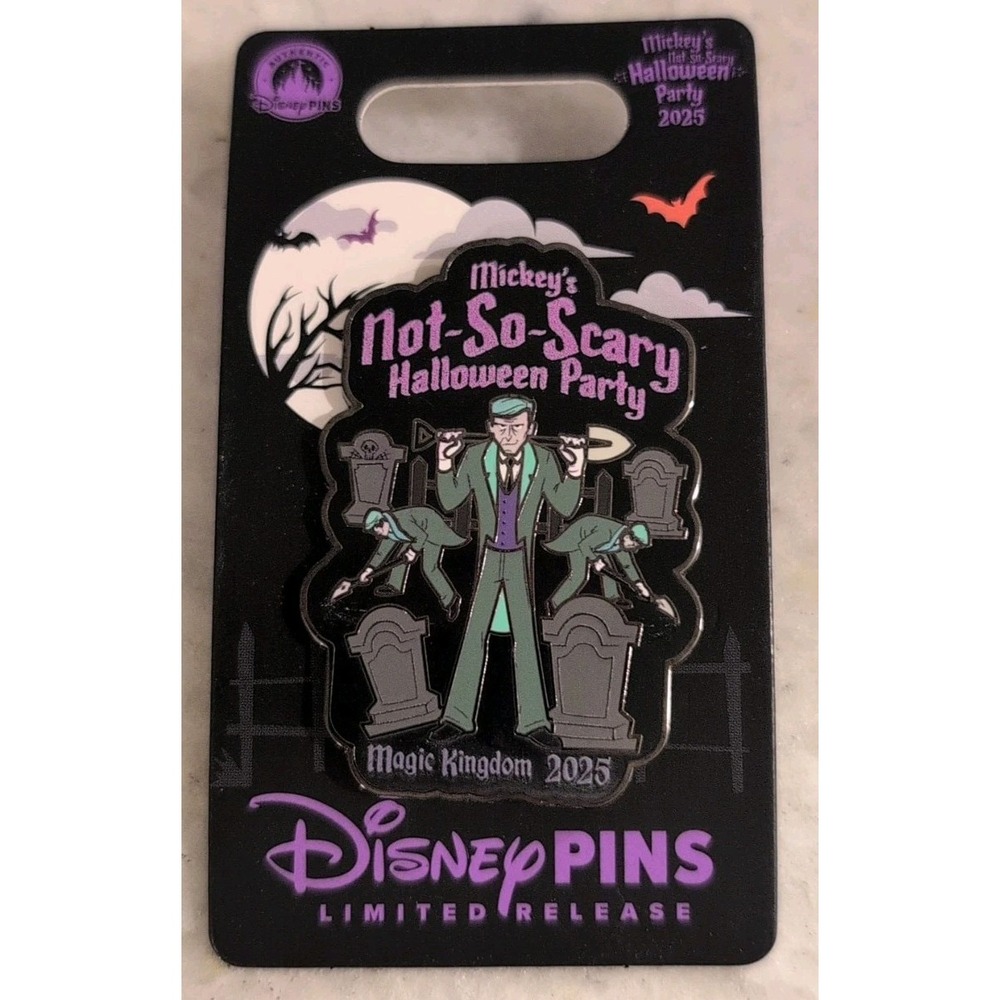 2025 Boo To You Grave Digger Mickey's Not So Scary Halloween Party LR Pin
